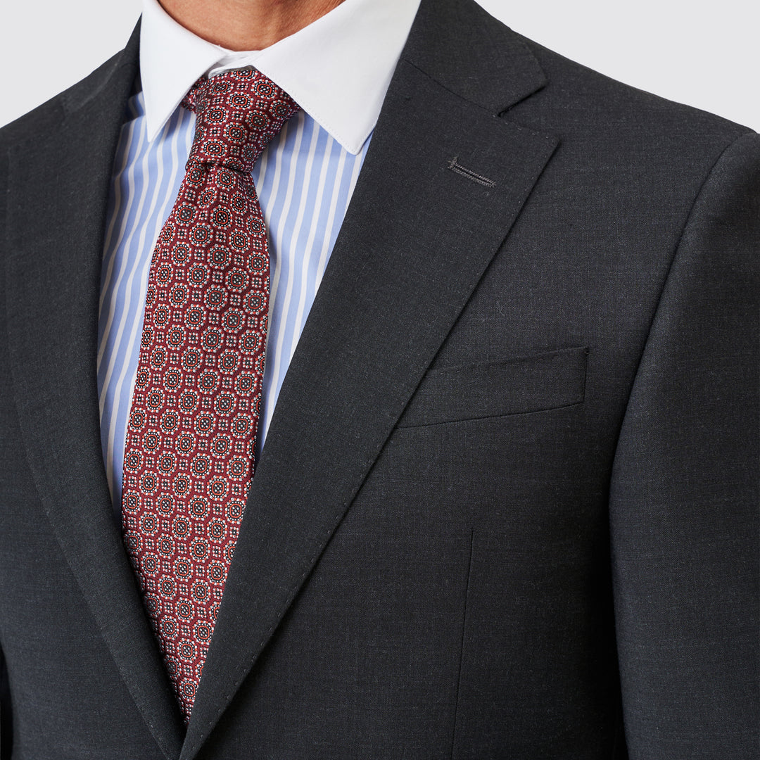 Fato cinza antracite slim fit Zolf | Ponto Chic
