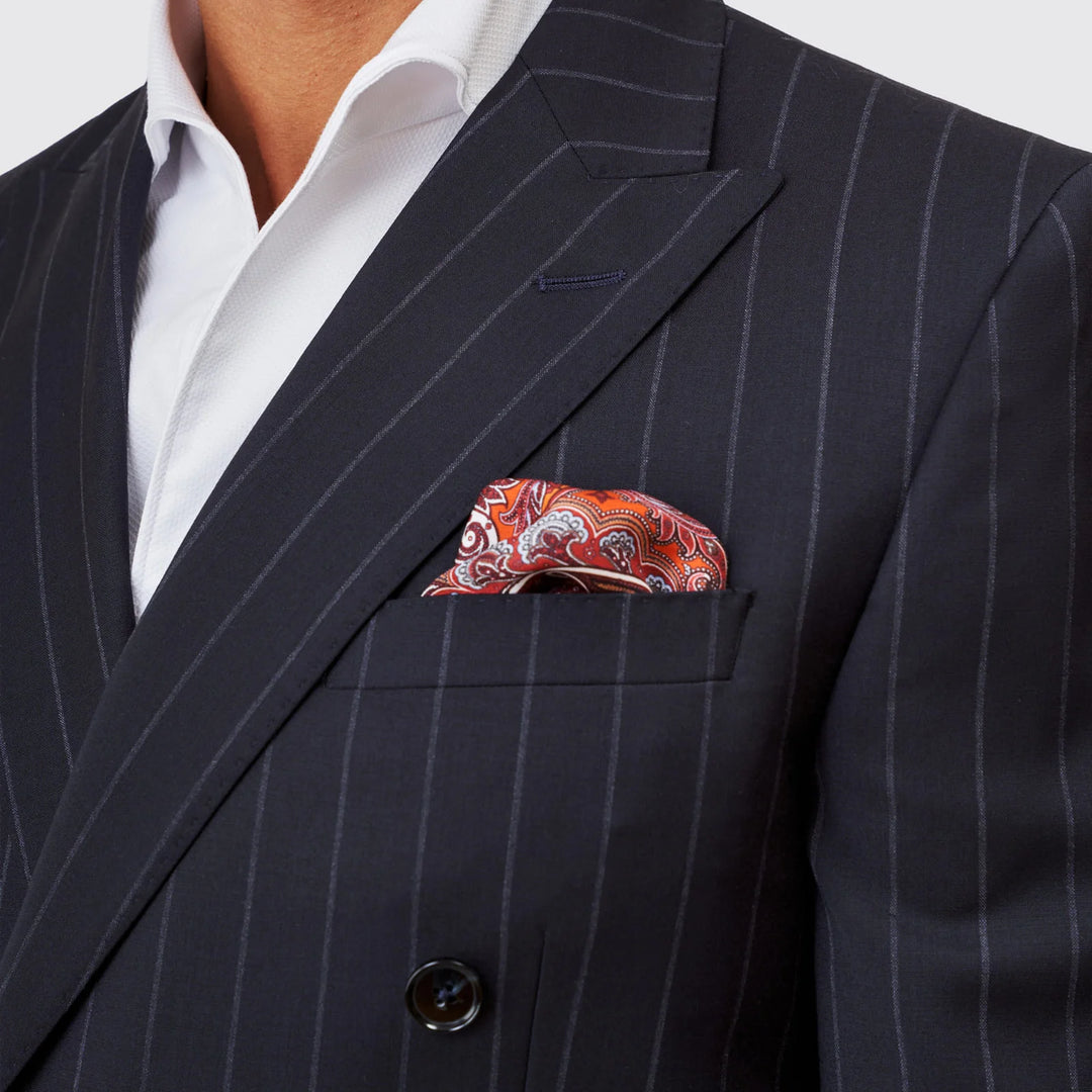 FATO TRESPASSE AZUL COM RISCA DE GIZ SLIM FIT ZOLF