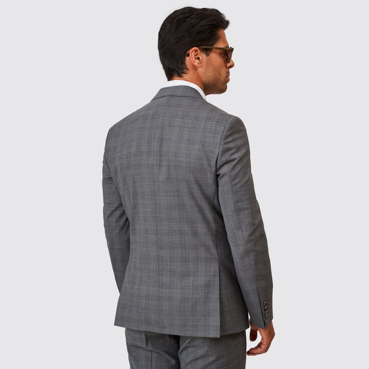 FATO CINZA PRINCIPE DE GALES SLIM FIT ZOLF