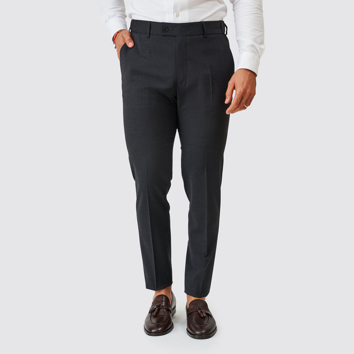 Fato cinza antracite slim fit Zolf | Ponto Chic