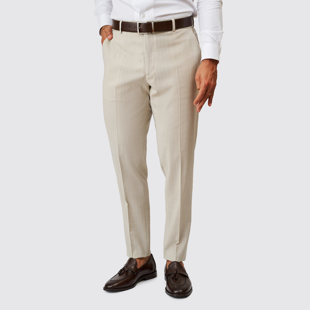 FATO BEGE COM RISCA SLIM FIT ZOLF