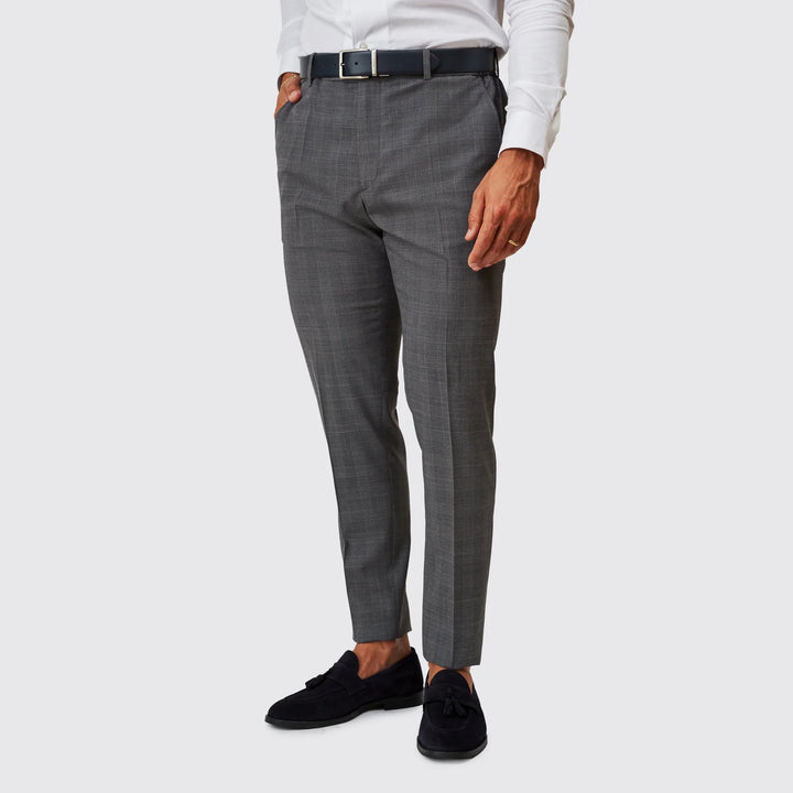 FATO CINZA PRINCIPE DE GALES SLIM FIT ZOLF