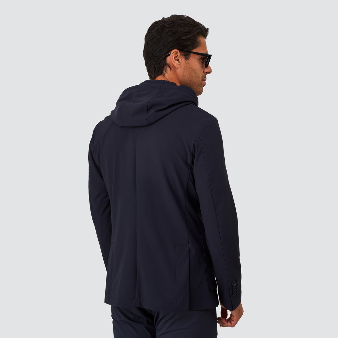 BLAZER TÉCNICO COM CAPUZ AZUL ZOLF