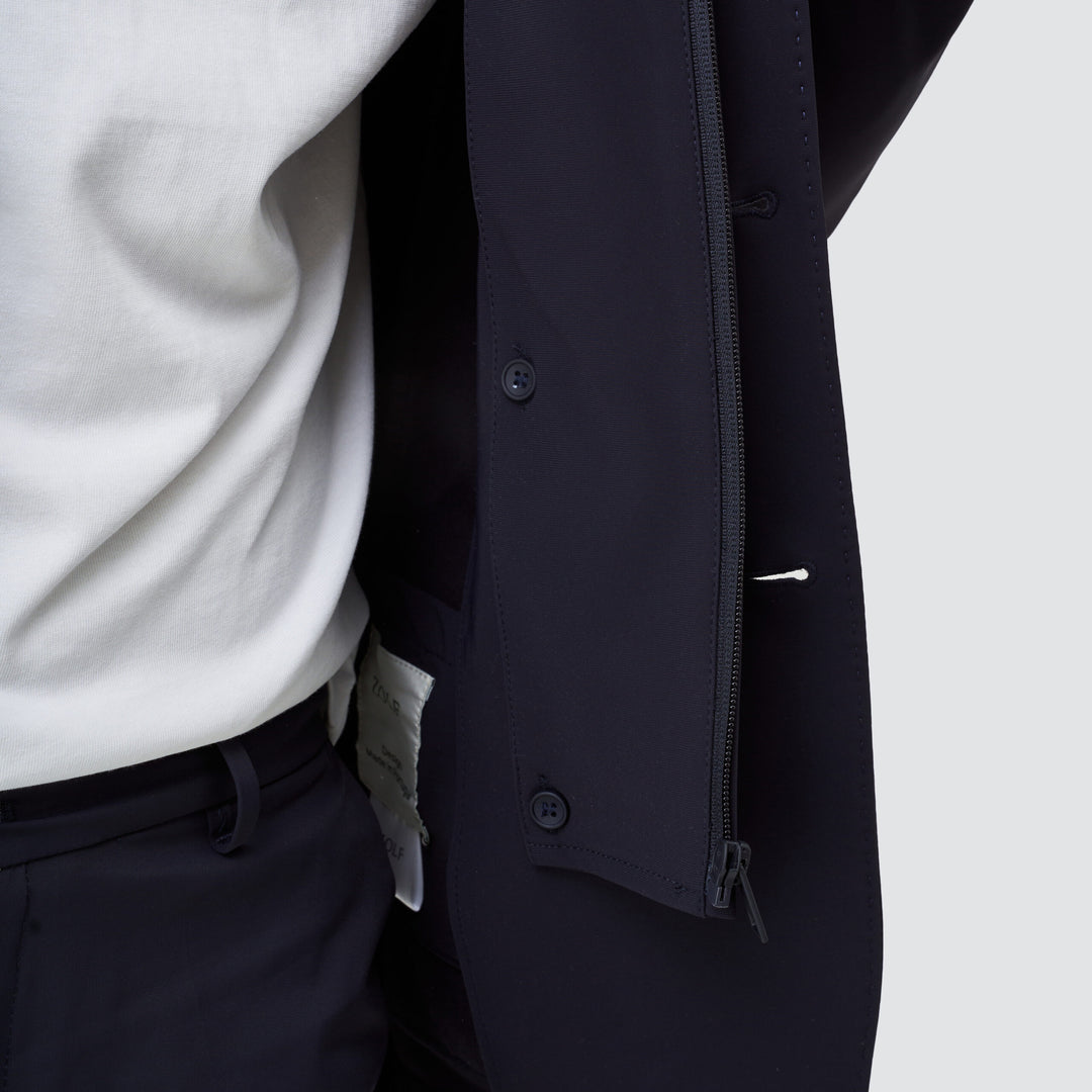 BLAZER TÉCNICO COM CAPUZ AZUL ZOLF