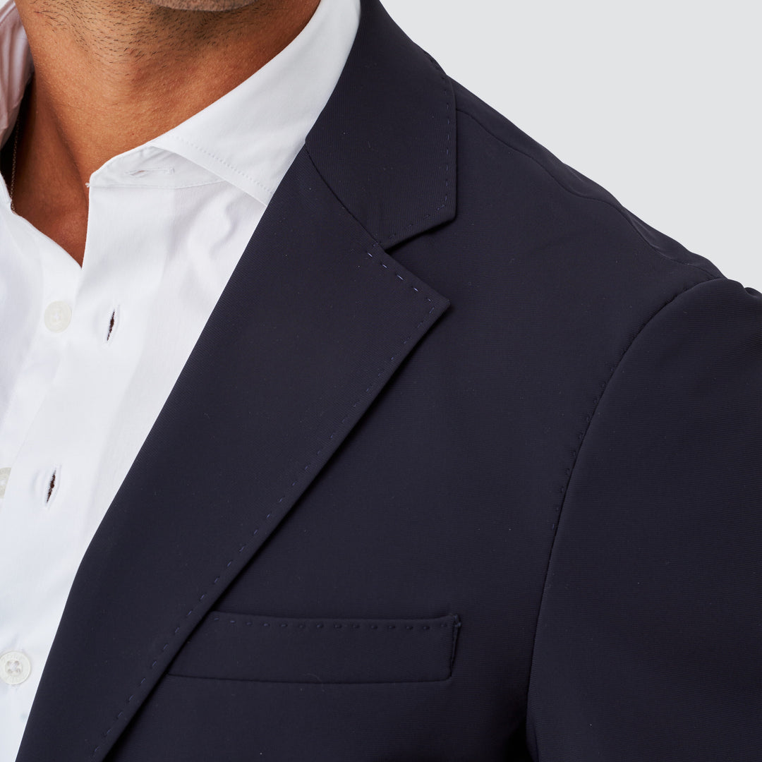 BLAZER TÉCNICO COM CAPUZ AZUL ZOLF
