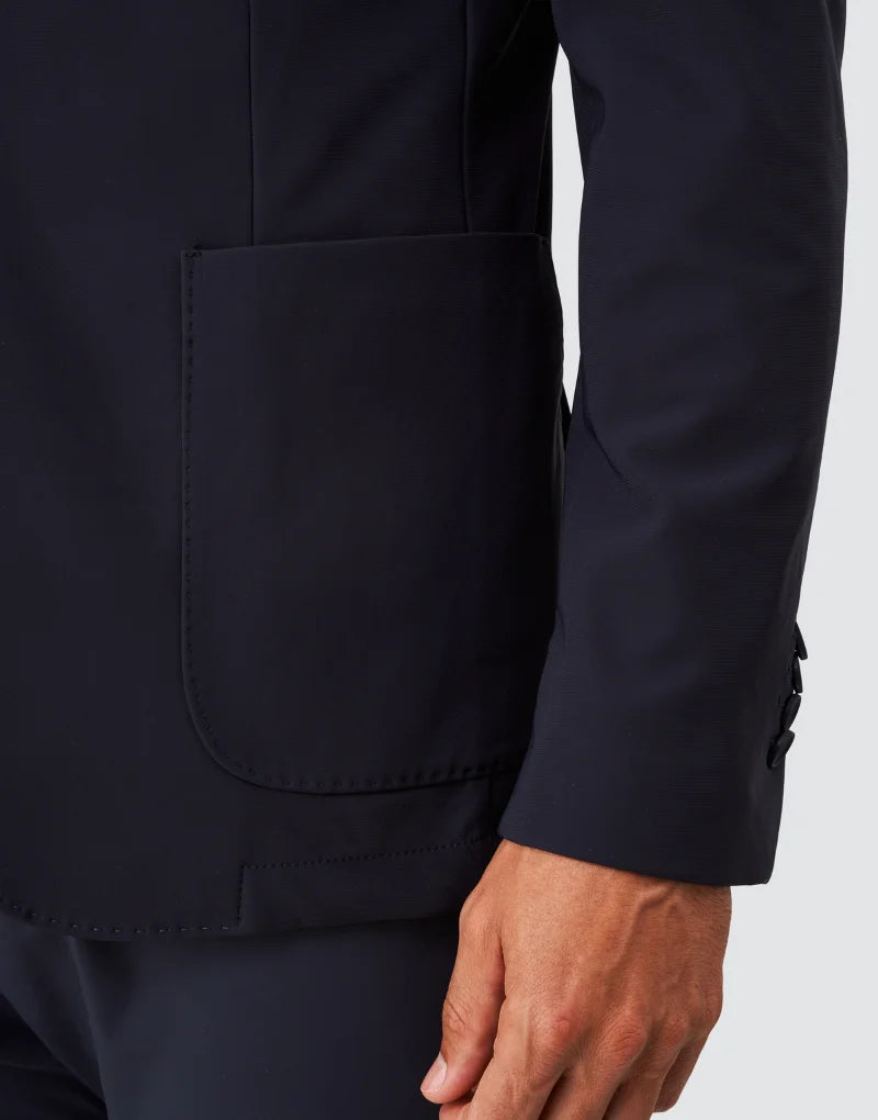 BLAZER TÉCNICO COM CAPUZ AZUL ZOLF