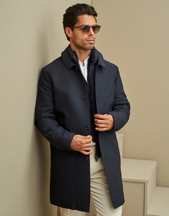 GABARDINE IMPERMEÁVEL AZUL ZOLF
