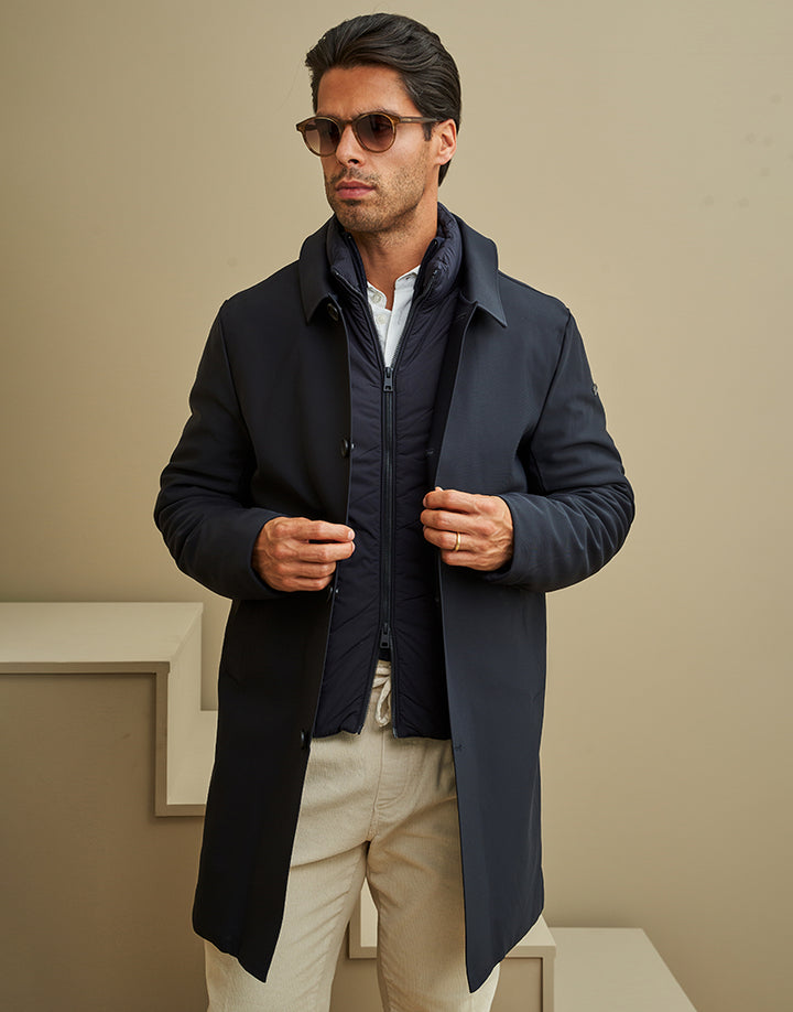 GABARDINE IMPERMEÁVEL AZUL ZOLF