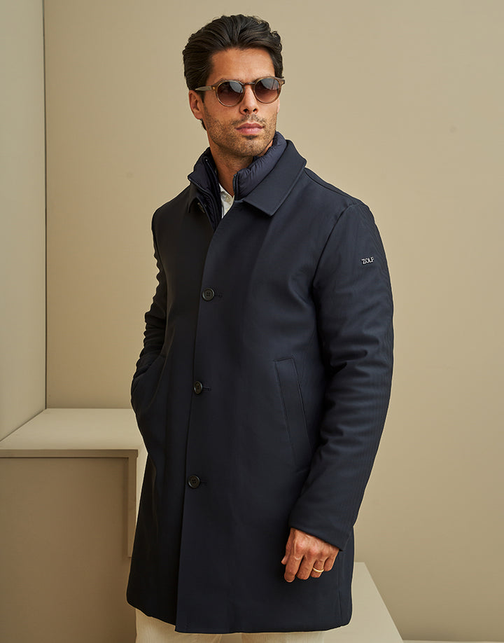 GABARDINE IMPERMEÁVEL AZUL ZOLF
