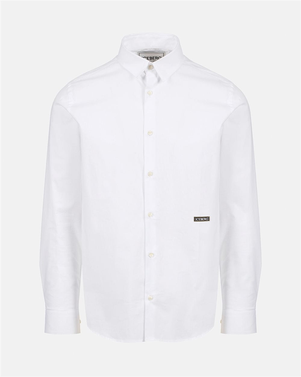 CAMISA BRANCA MANGA COMPRIDA ICEBERG MEN