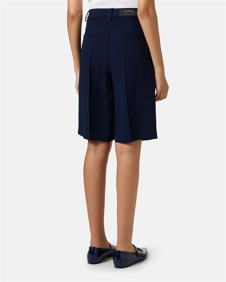 CALÇAO BERMUDA AZUL ICEBERG WOMEN