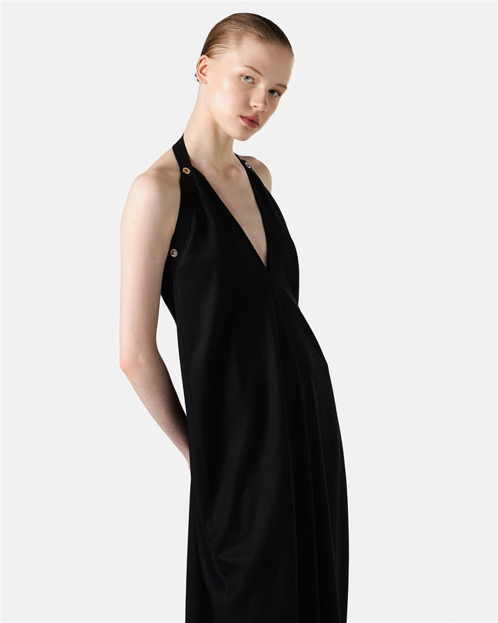 VESTIDO PRETO CORTE VOLUMOSO ICEBERG WOMEN