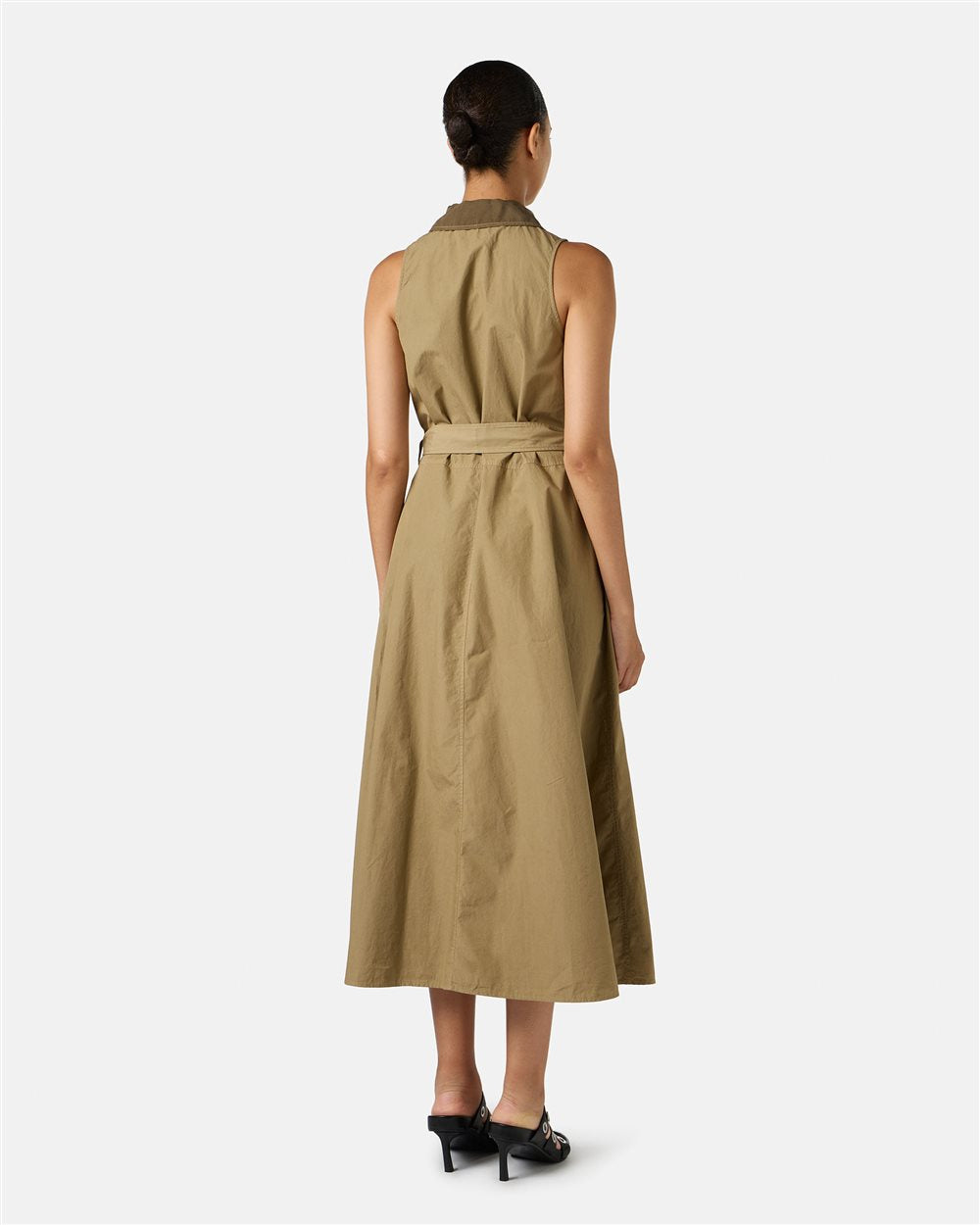 VESTIDO CARGO CAMEL COM CINTO REMOVÍVEL ICEBERG WOMAN