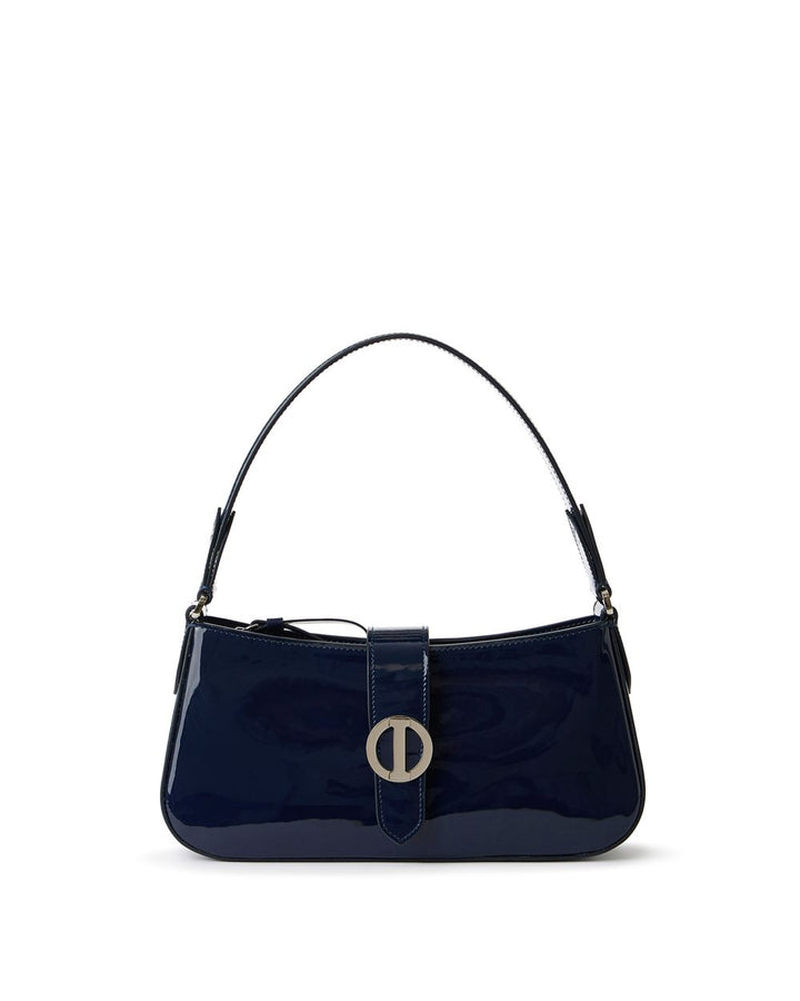 MALA  EM VERNIZ AZUL ICEBERG WOMEN