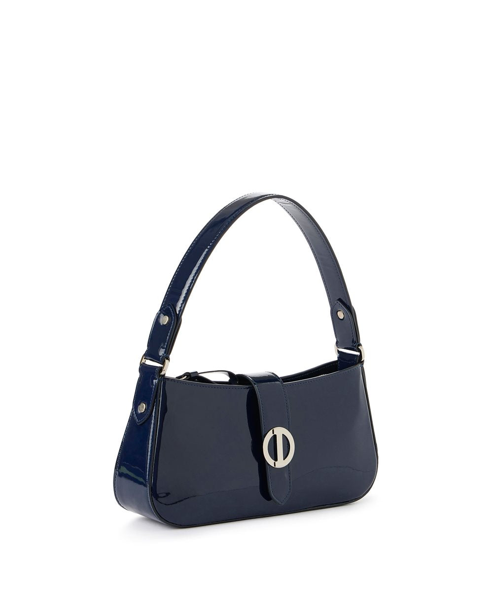 MALA  EM VERNIZ AZUL ICEBERG WOMEN