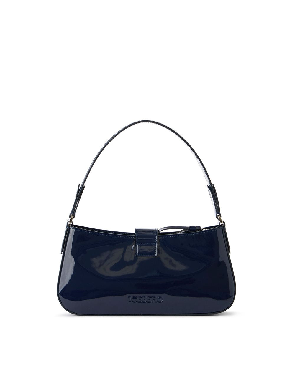 MALA  EM VERNIZ AZUL ICEBERG WOMEN