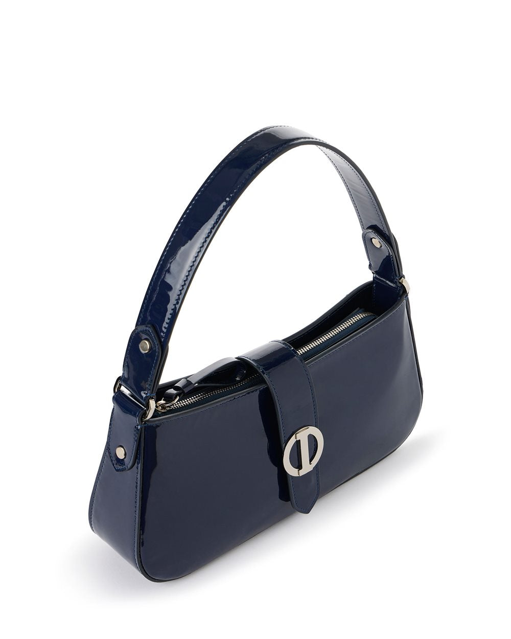 MALA  EM VERNIZ AZUL ICEBERG WOMEN