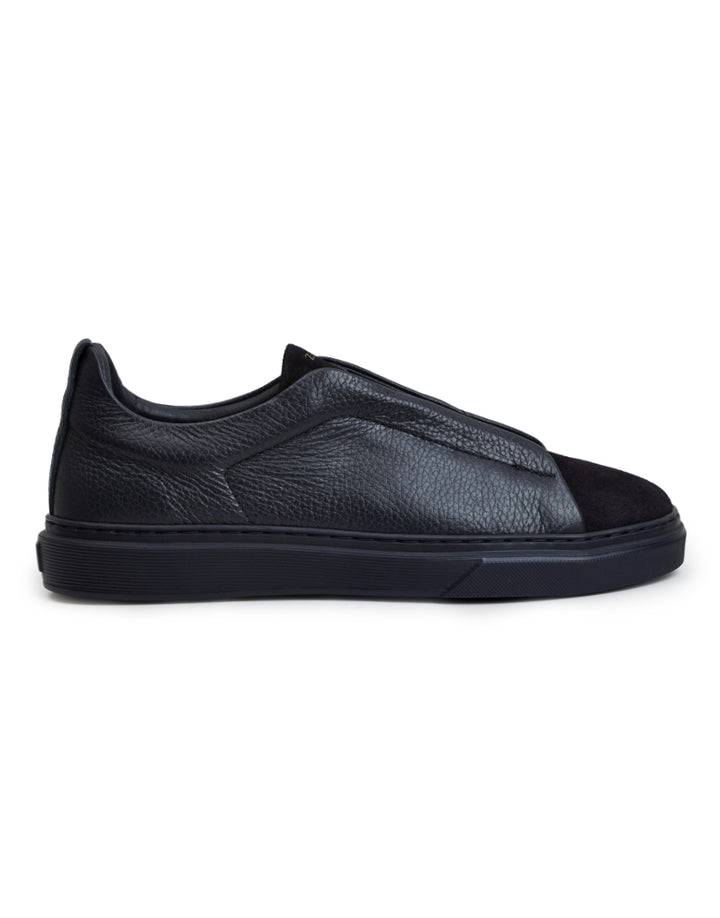 SAPATILHA CASUAL COM ELÁSTICO AZUL ZOLF