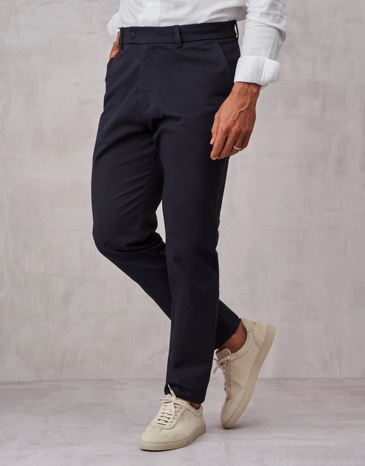 CALÇA CHINO AZUL ZOLF