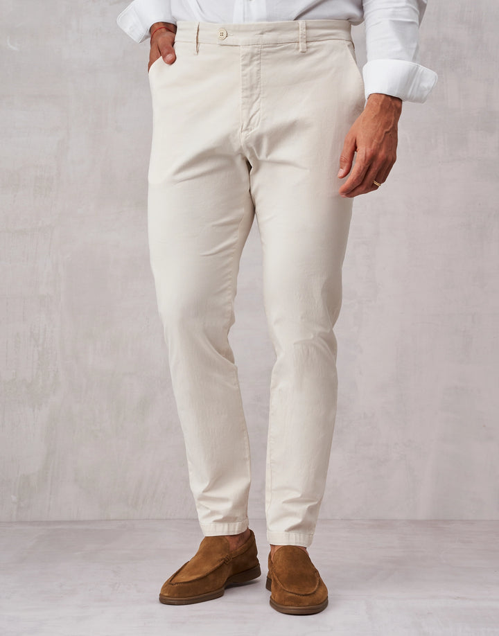 CALÇA CHINO BEGE ZOLF