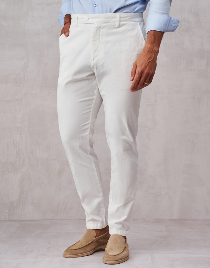CALÇA CHINO OFF WHITE ZOLF
