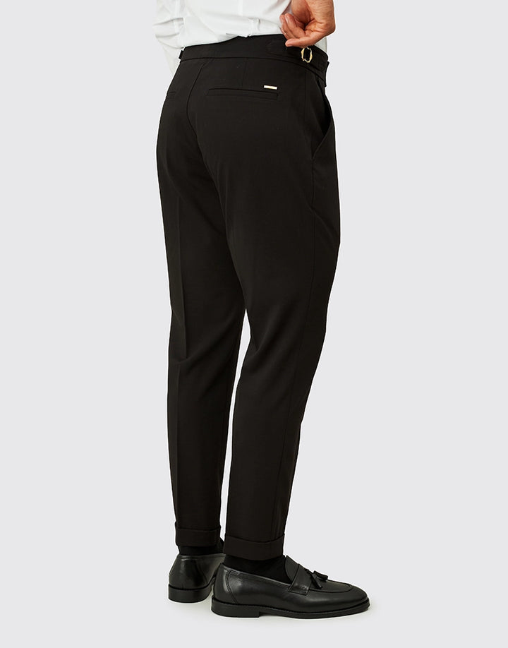 CALÇA SEMI CLÁSSICA COM FIVELA PRETA ZOLF