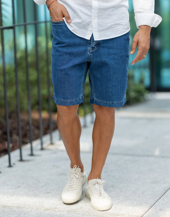 CALÇÃO DENIM ESCURO ZOLF