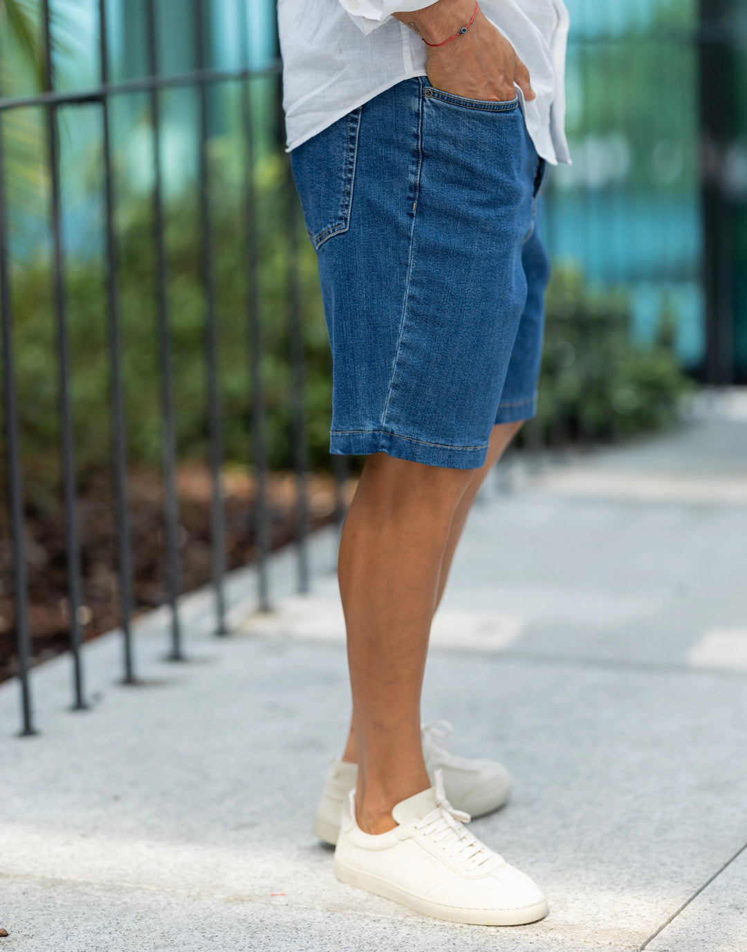 CALÇÃO DENIM ESCURO ZOLF