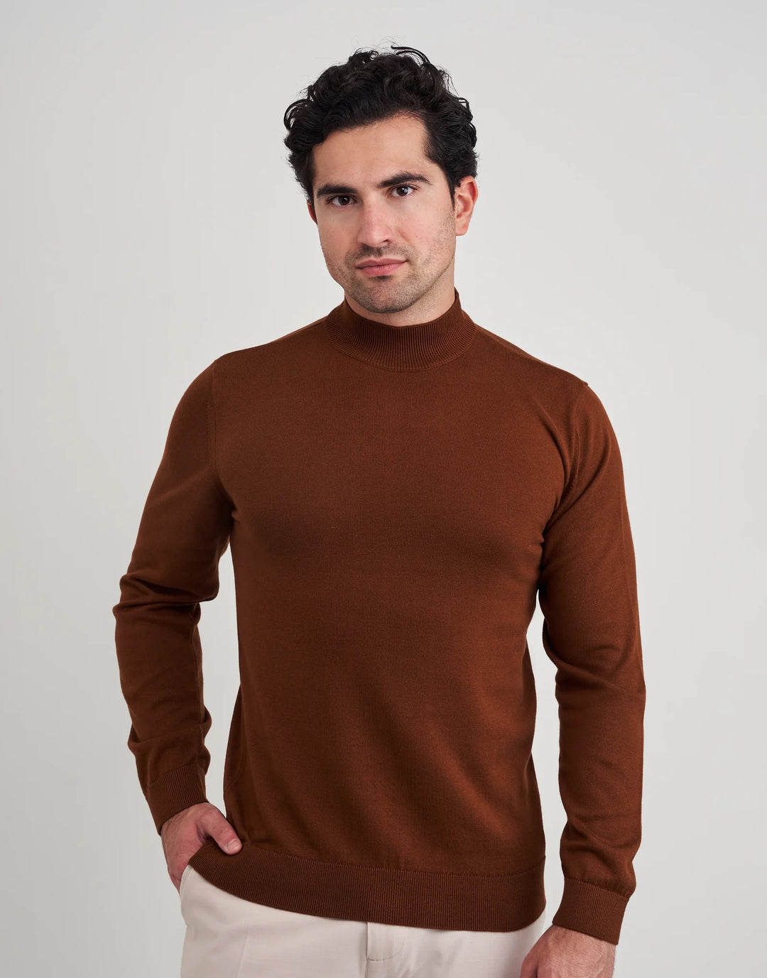CAMISOLA MEIA GOLA COBRE ZOLF