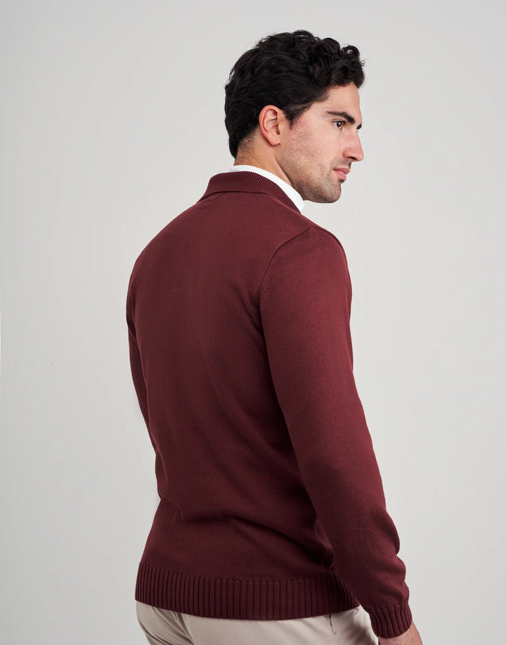 POLO TRICOT DECOTE V BORGONHA ZOLF