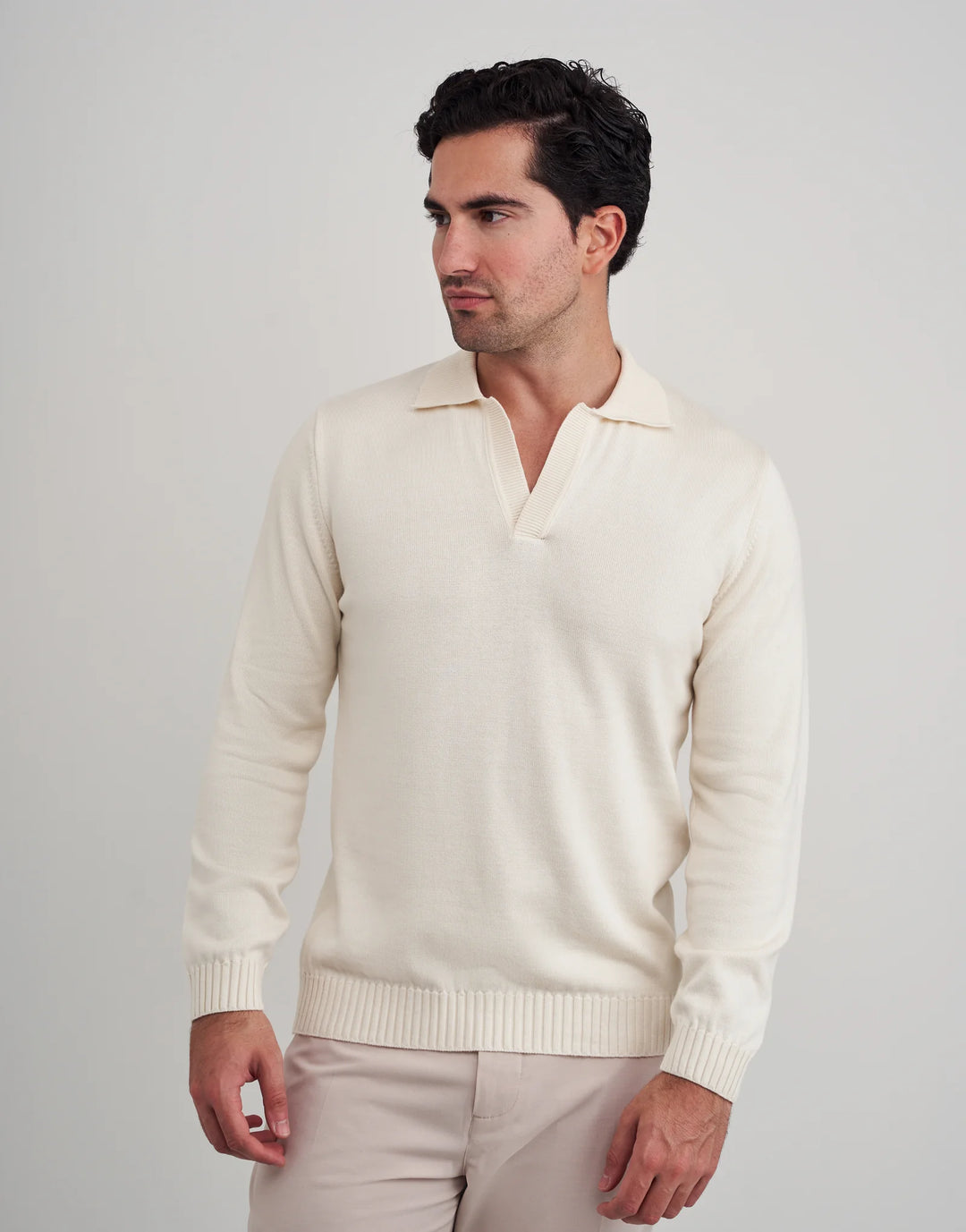 POLO TRICOT DECOTE V CRU ZOLF