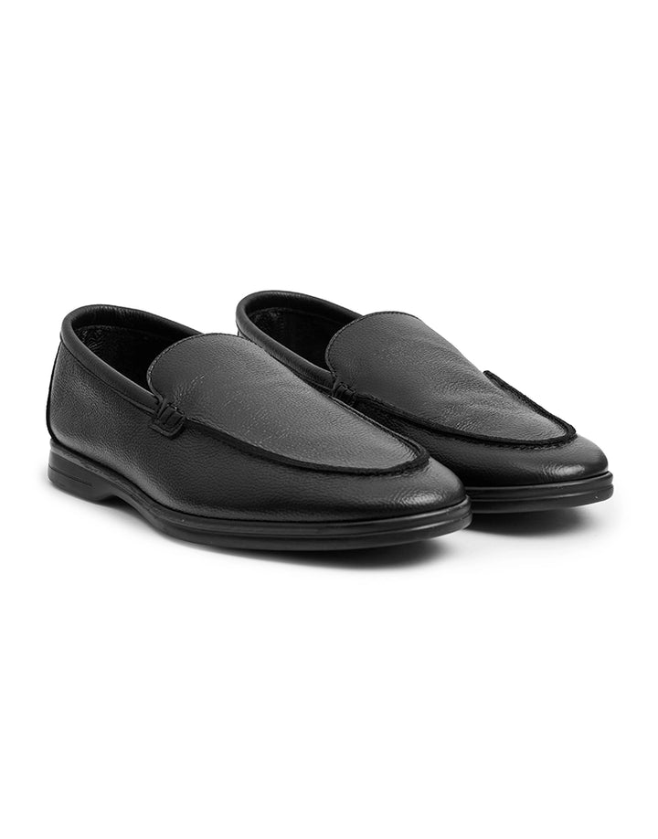 LOAFER DE PELE PRETO ZOLF