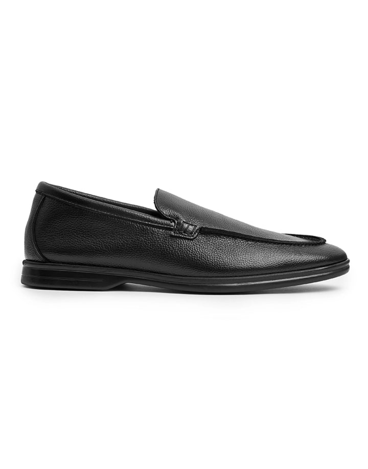 LOAFER DE PELE PRETO ZOLF