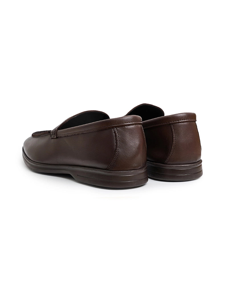 LOAFER DE PELE CASTANHO ZOLF