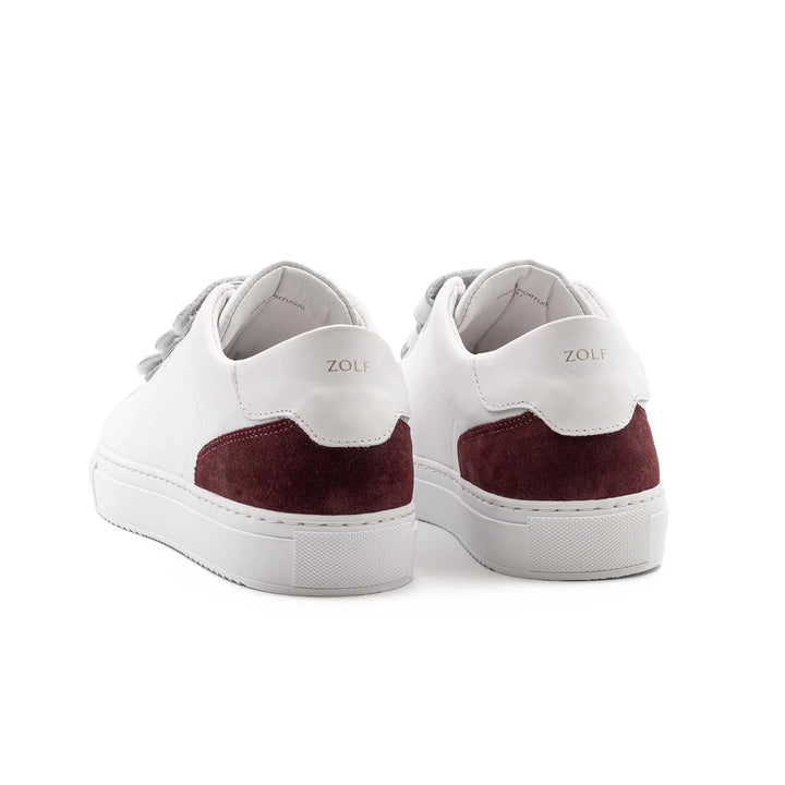 SAPATILHAS VELCRO DETALHES BORDEAUX ZOLF