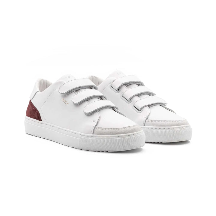 SAPATILHAS VELCRO DETALHES BORDEAUX ZOLF
