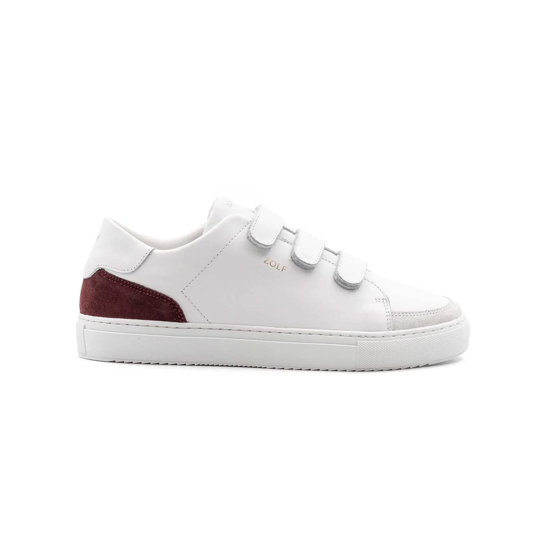 SAPATILHAS VELCRO DETALHES BORDEAUX ZOLF