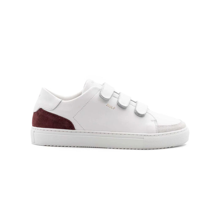 SAPATILHAS VELCRO DETALHES BORDEAUX ZOLF