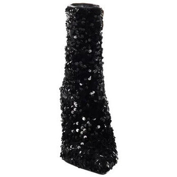 BOTINS DE LANTEJOULAS PRETAS RINASCIMENTO