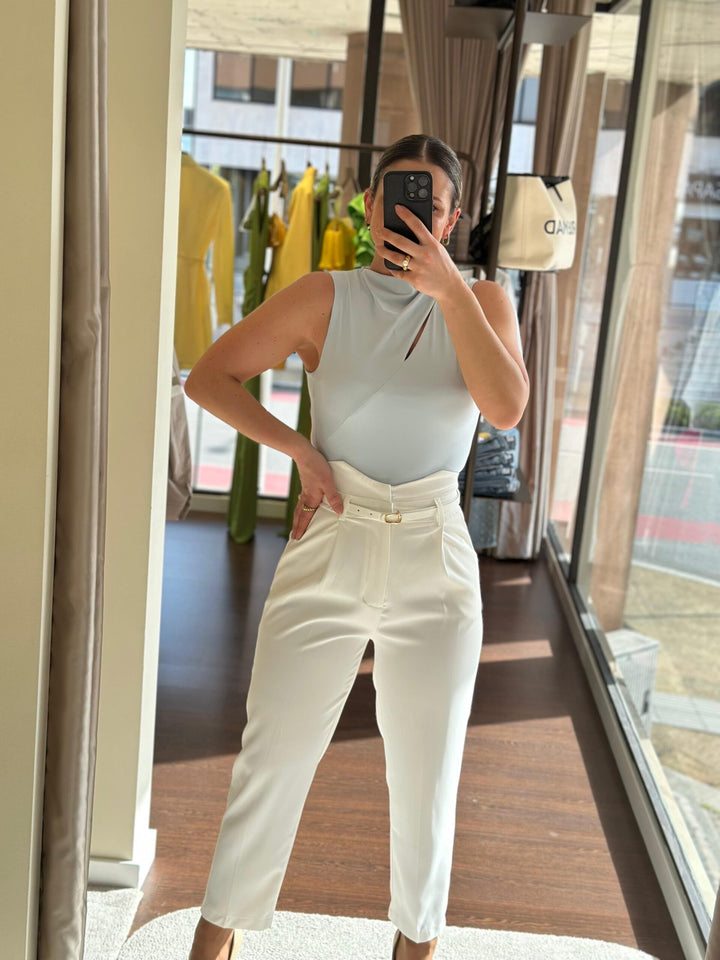 BODY AZUL BEBE COM ABERTURA PONTO CHIC