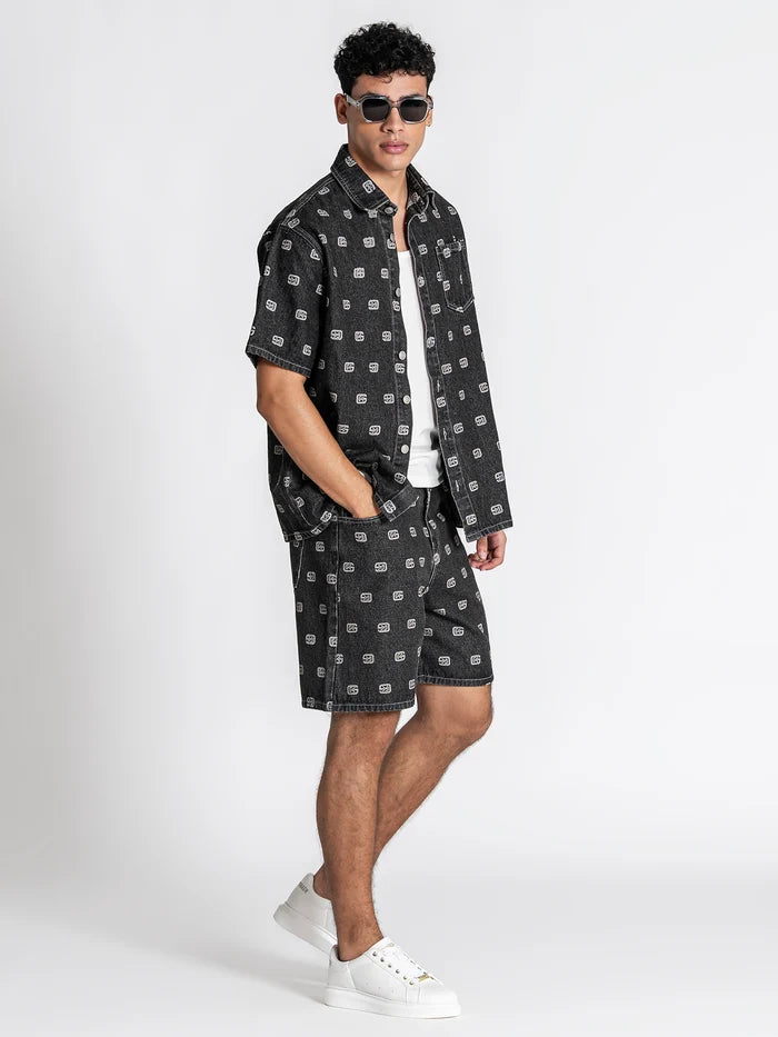 CAMISA CINZENTA GK DENIM PONTO CHIC