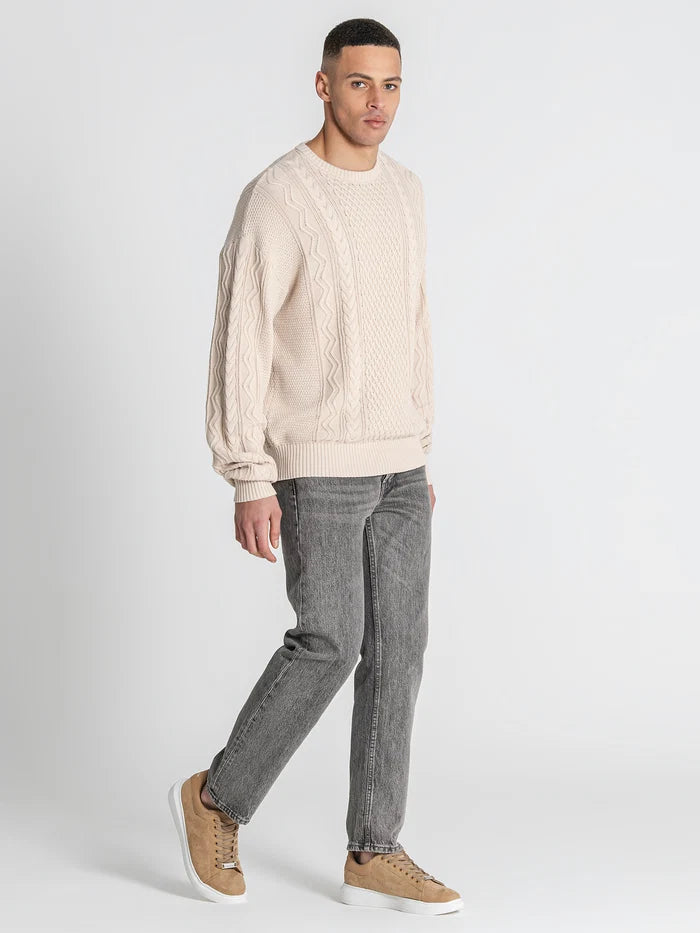 CAMISOLA BEGE DE MALHA PONTO CHIC
