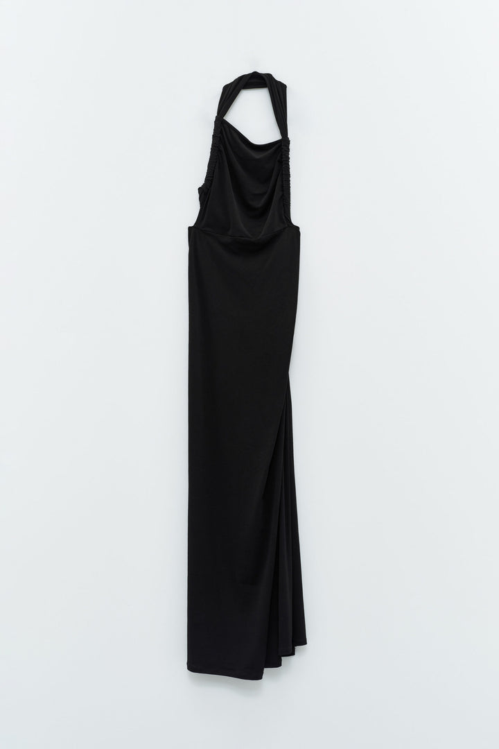 VESTIDO MIDI LICRADO PRETO ELEH