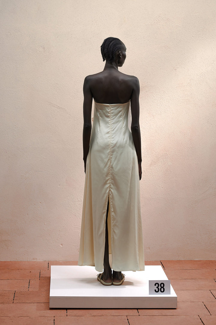 VESTIDO MIDI CAICAI PÉROLA ELEH
