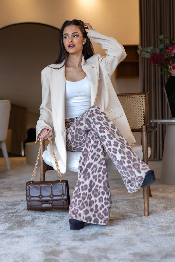 BLAZER OVERSIZE BEGE ANIYE BY