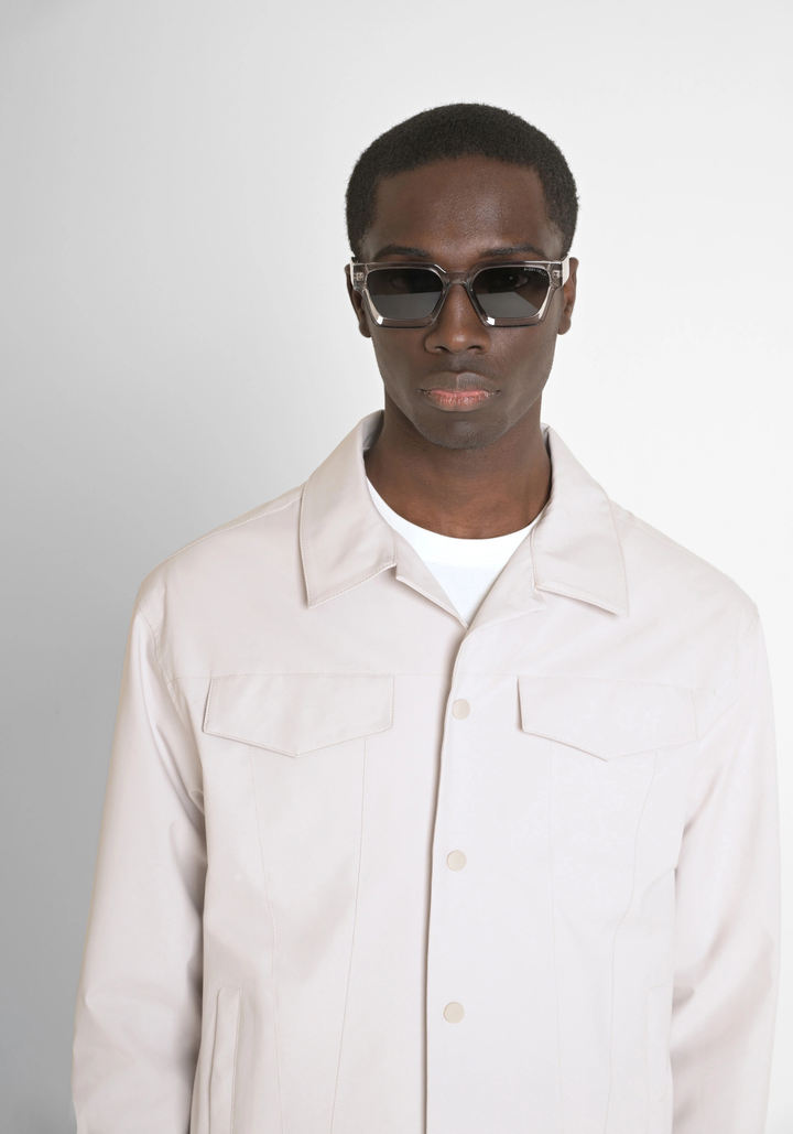 CASACO PAPIRO REGULAR FIT COM LOGO DE METAL ANTONY MORATO