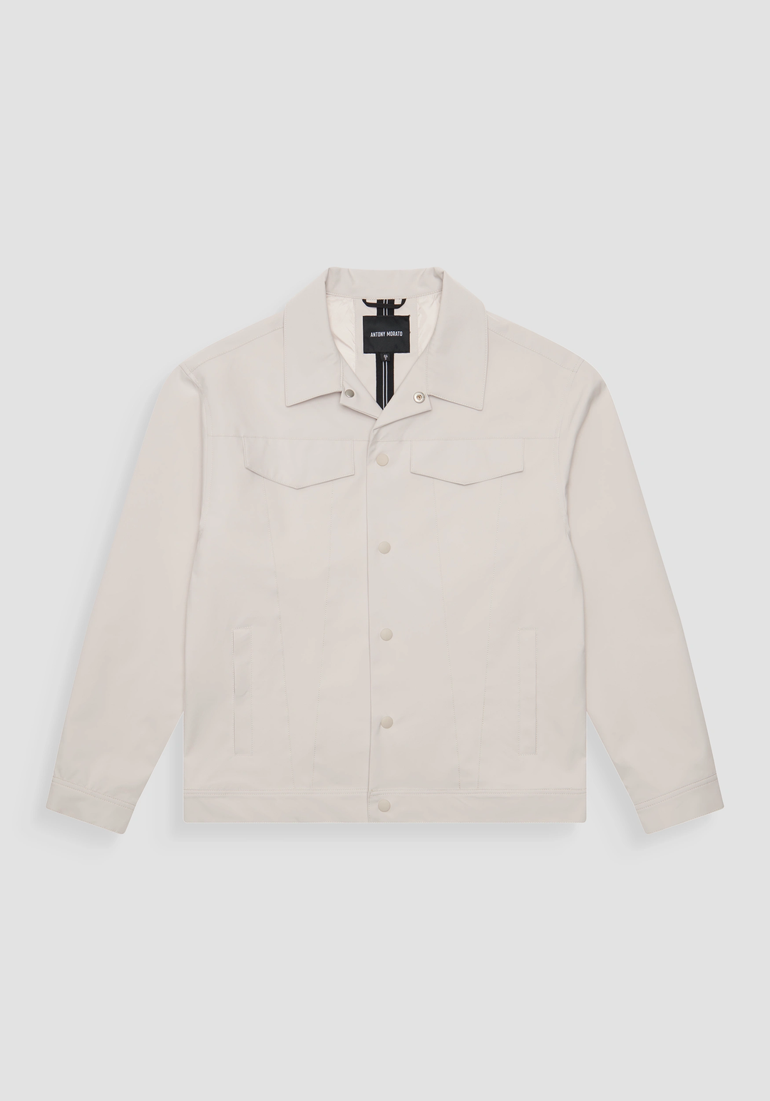 CASACO PAPIRO REGULAR FIT COM LOGO DE METAL ANTONY MORATO