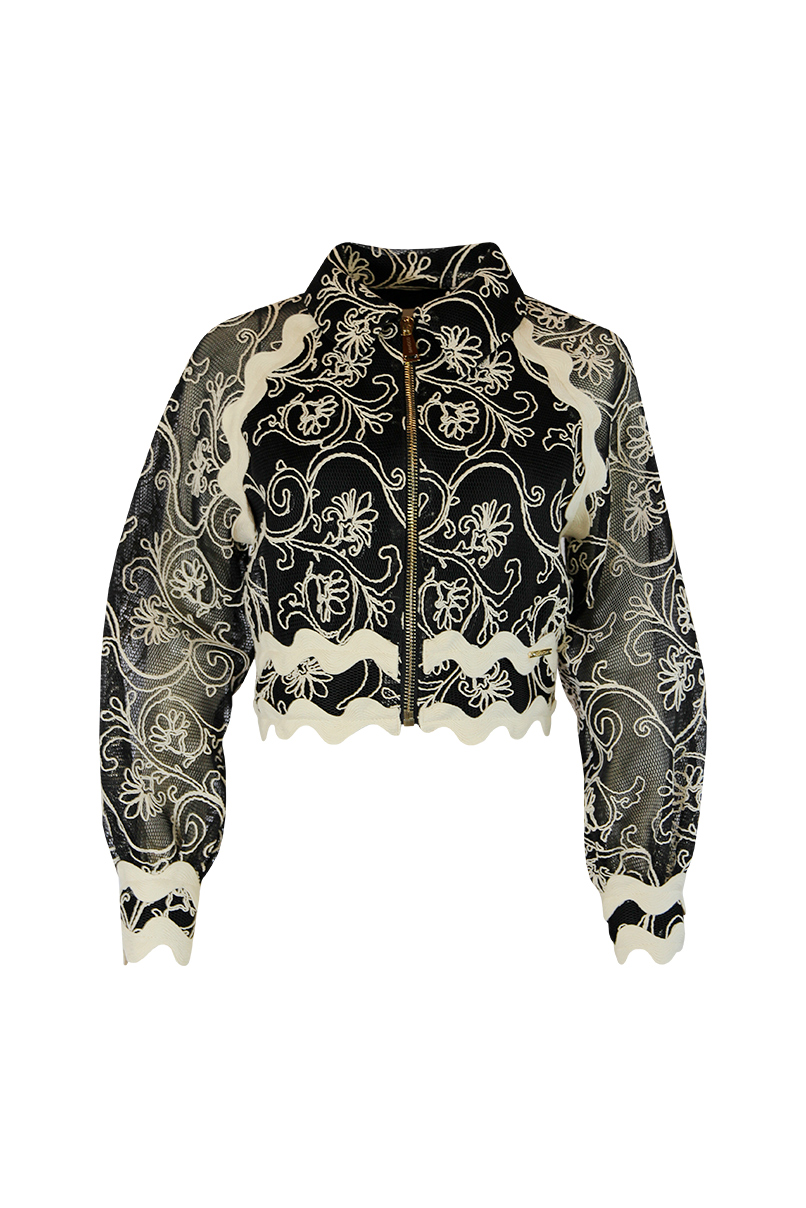 CASACO BOMBER PERFURADO SAHOCO