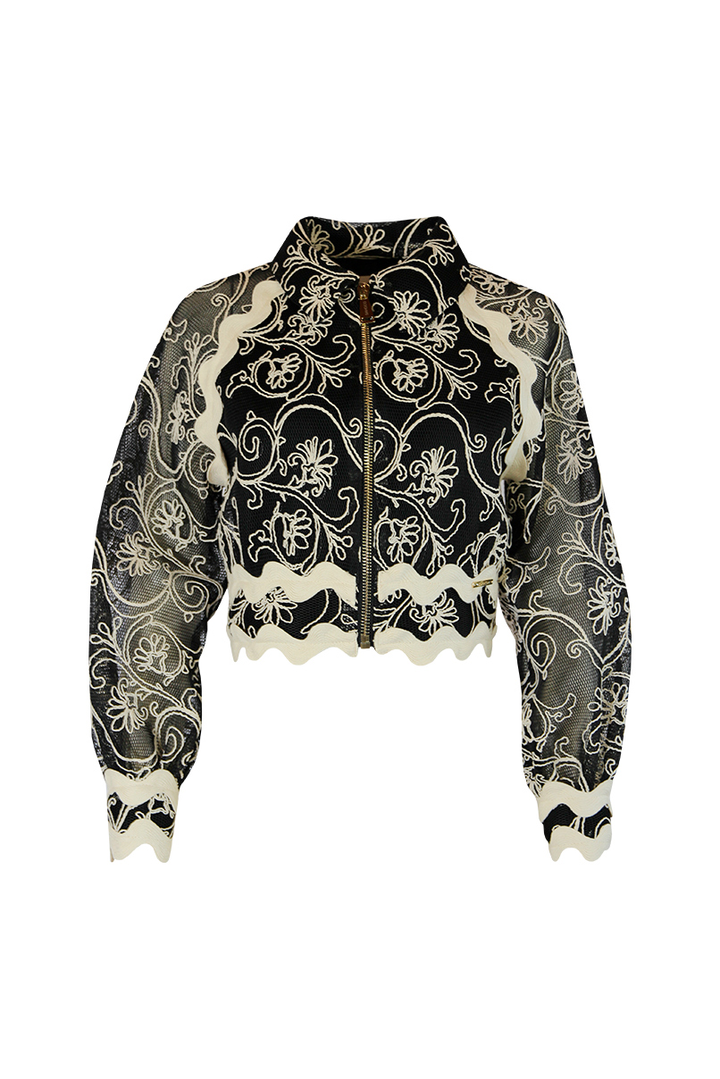 CASACO BOMBER PERFURADO SAHOCO