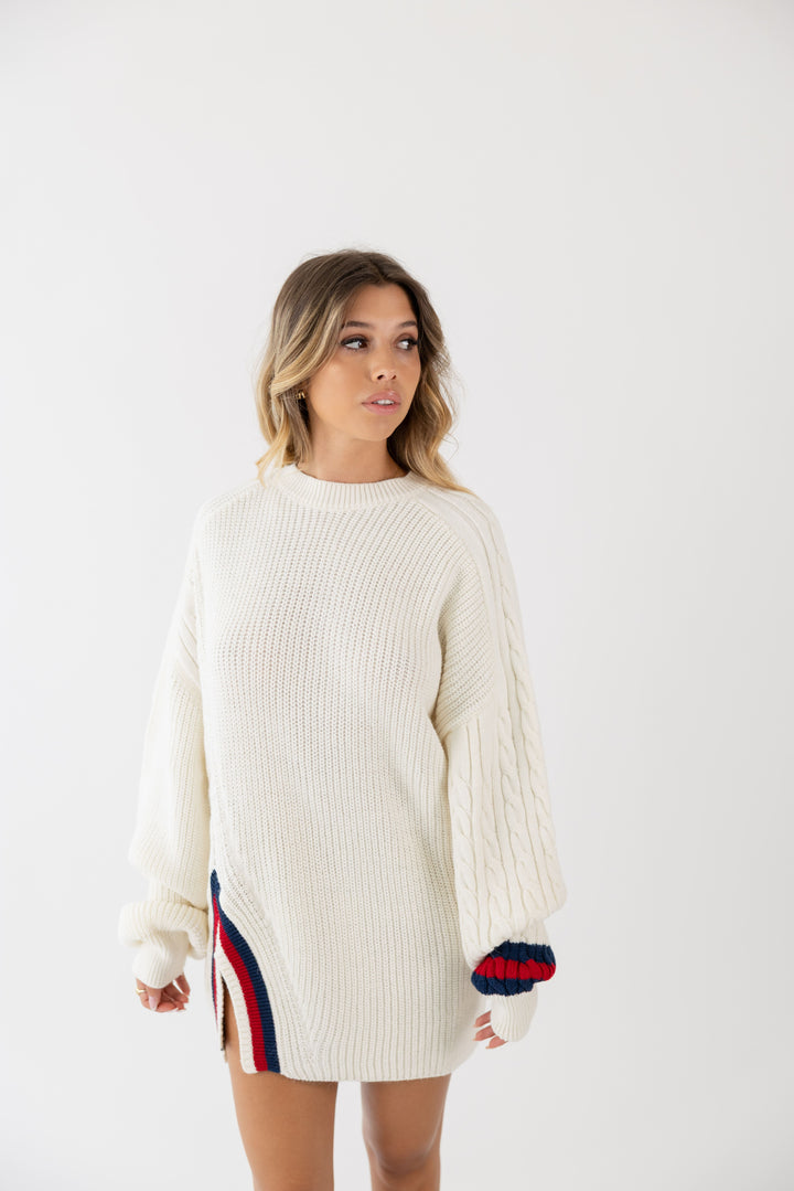 CAMISOLA DE MALHA COM RACHA GAELLE PARIS